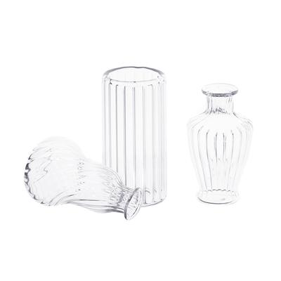 1 Pz Vaso in Vetro Miniatura Scala 1/6 O 1/12 per Accessori Casa delle Bambole