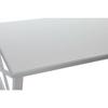 Table basse - style romantique - bois blanc - 108 cm