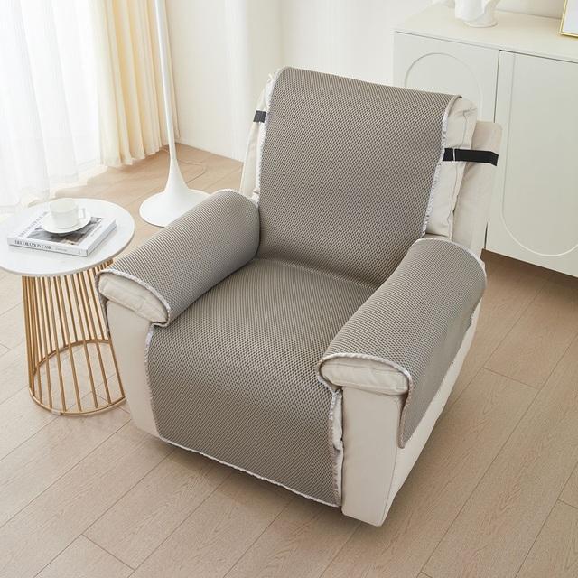 

Летний чехол на кресло с откидной спинкой «все включено», дышащие чехлы на сиденья дивана, эластичная защитная подушка, массажное кресло для расслабления, коврик для дивана для домашних животных 1 Seat Sofa Cover