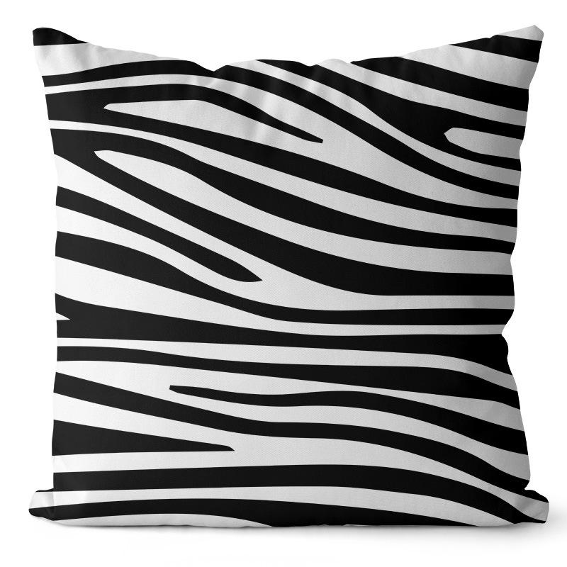 Orange Nordisch Schlicht Grün Geometrisches Kissen Elch Zebra Muster Kissen Büro Wohnzimmer Sofa Rückenlehne