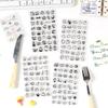 ZABC Cute House 2.0 Silicone Stamp - Transparent DIY Journal & Children's Stamp Set