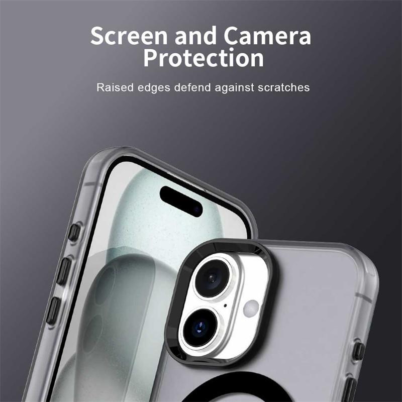 Magnetic For iPhone 17 Case Magsafe Wireless Charging Cover For apple iPhone 17 Air iPhone 17 Pro Max Matte PC Protective Cases