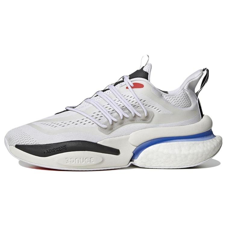 adidas AlphaBoost V1  White Black Blue Fusion  Men s HP2757 EU 42⅔