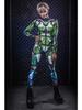 Cyberpunk 3D-geprint eendelig tights jumpsuit voor dames
