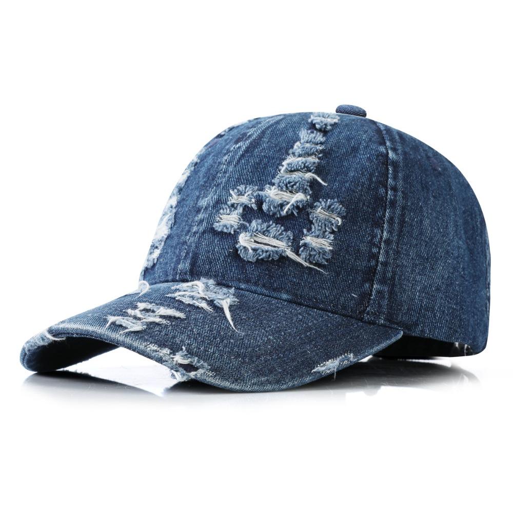 Cotton Denim Baseball Cap Creative Sunshade Hat Casual Sunscreen Hat Girl Style 3