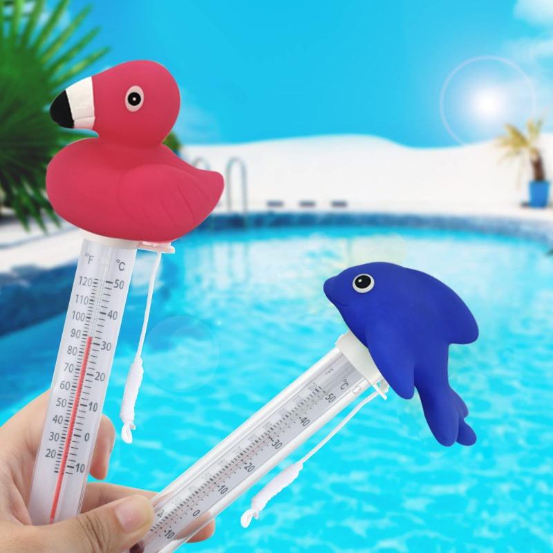 Swimming Pool Floating Thermometer Cartoon Animal Fruit-shaped Spa Pool Baby Pool Children's Pool Baby Water Thermometer
