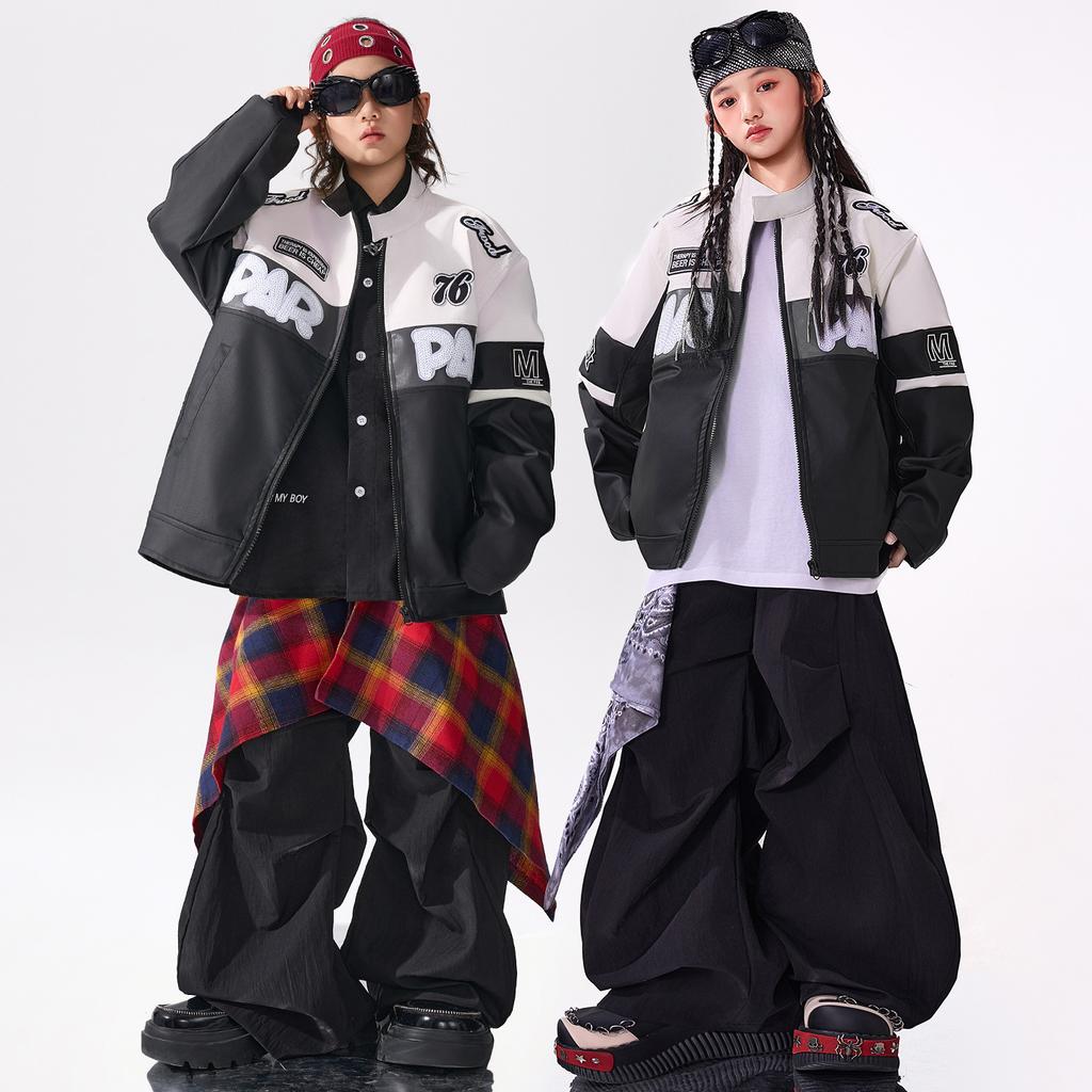 Kinder Street Dance Trendige Kleidung Jungen Hip-Hop Stil Hiphop Performance Kleidung Mädchen Fried Street Cooles Hübsches Anzug Kinder Schlagzeug