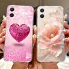 For Samsung Galaxy A07 2025 Elegant Floral Butterfly Phone Case For Samsung A07 SM-A075F Soft Silicone TPU Cases