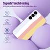 Rainbow Stripe Paint Box Print Case For Samsung Galaxy S26 Ultra S25 FE S24 S23 S22 Plus S21 FE Built-in Metal Plate Magnetic Silicone Cover
