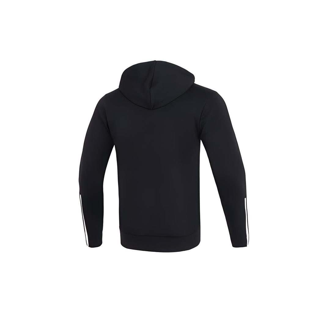 Adidas Sweatshirts Men's Black Hooded Moderate Cardigan GS1581