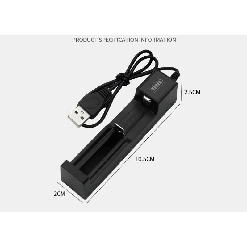 

1 шт. 1 слот 18650 USB одиночное зарядное устройство 3,7 В перезаряжаемое литиевое зарядное устройство для аккумуляторов