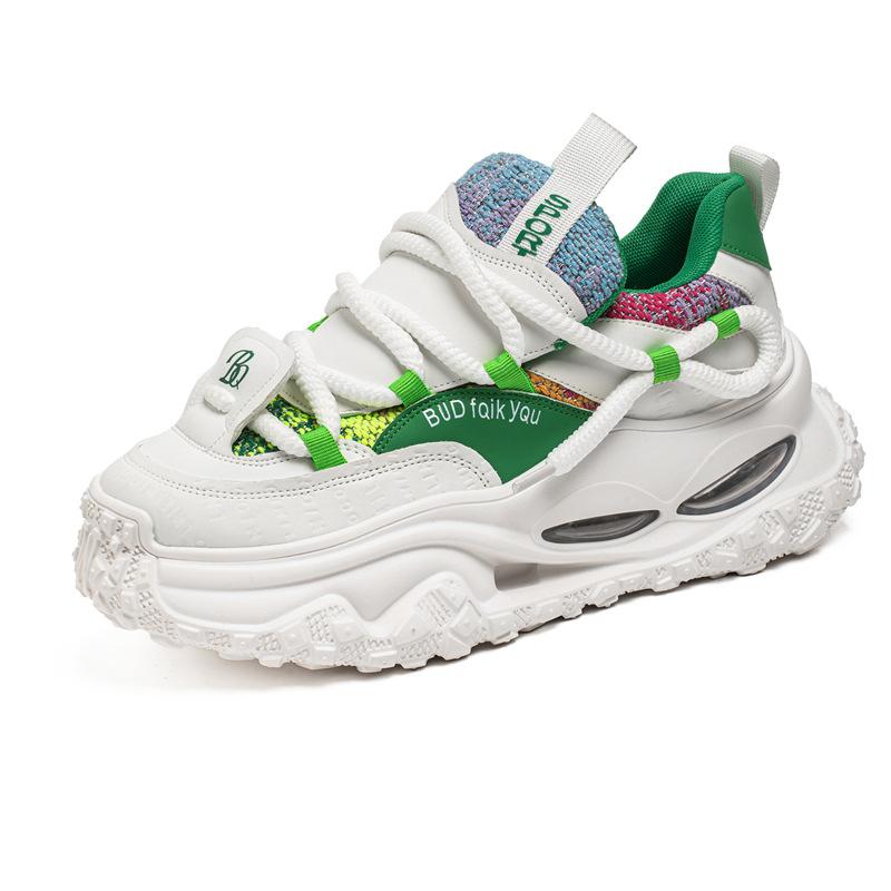 Shoes Summer New Design Dad Shoes Youth Wind Thick-soled Shock-absorbing Sports Shoes