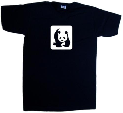 Panda V-Neck T-Shirt