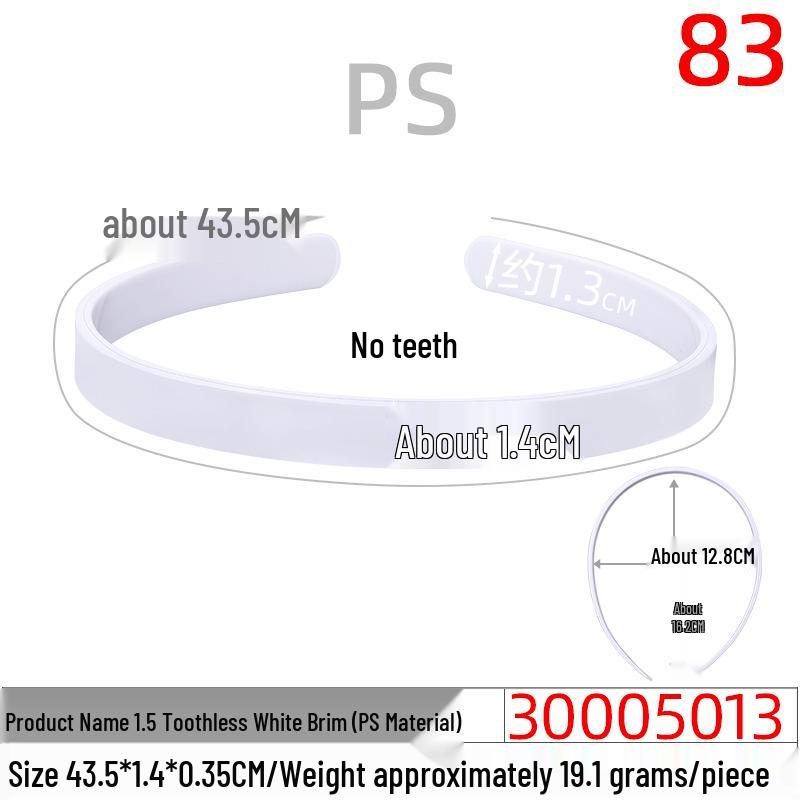 Unisex Invisible Sports Iron Headband - Korean Style Wave Hair Clip.