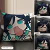 Venti Cute Cute Genshin Impact Cushion Cover Natural Linen Organic Fabric DoubleSided Printing Sofa Home Decor Gift Pillow Case
