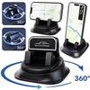 Universal 360° Rotatable Car Phone Mount Dashboard Suction Cup Stand for Mobile Navigation Multi Scene Use In Vehicle Home Desk