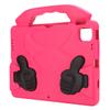 Tablet Stoßfeste Hülle Heavy Duty Case Robuste Schale EVA Computerschutz Zubehör Rosenrot