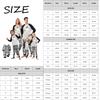 Christmas Print Cute Family Set Pajamas Round Neck Long Sleeve Tops Pants Baby Onesies Home Clothes Christmas Party Family Set