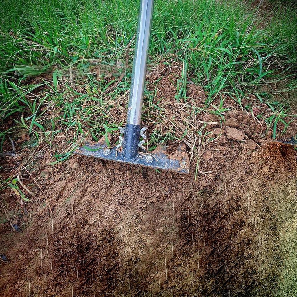 Heavy Duty Iron Ing Rake with Handle Garden Rake Tool for Removing S Loosening Soil Cleaning Flow Beds