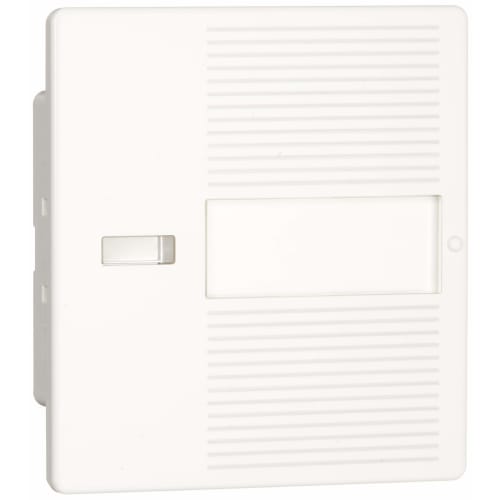 Panasonic Cosmo Series Wide 21 Embedded Double Switch Handle with Display and Name White WT3032W