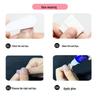 3D Carved Almond Wearable Nails - Handmade Exquisite Summer Nail Art