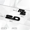 Zinc Alloy MS 2.0 2.5 Badge QGXE4T Car Body Trunk Grille Decal Sticker For Mazda MX5 CX30 CX60 CX4 CX5 CX7 Demio Axela Atenza Styling
