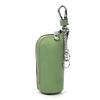 Women Genuine Leather Car Key Chain Wallet Waist Hanging Keys Pouch Zipper Closure Home Key Money Organizer Case