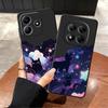 Phone Cover Case for Xiaomi Redmi Note 14 11S 14C A1 A2 A3 12 11 Pro 13 Pro Plus 9 8 7 12C 13C A4 A5 K40 K80 10 12S Black Cat