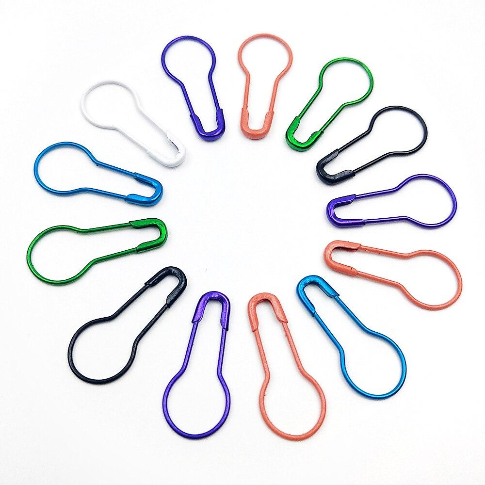 100pcs Knitting Crochet Needle Clip Marker Holder Tool Safety Pin DIY Craft 100pcs Knitting Crochet Needle Clip Marker Holder Tool Safety Pin DIY Craft