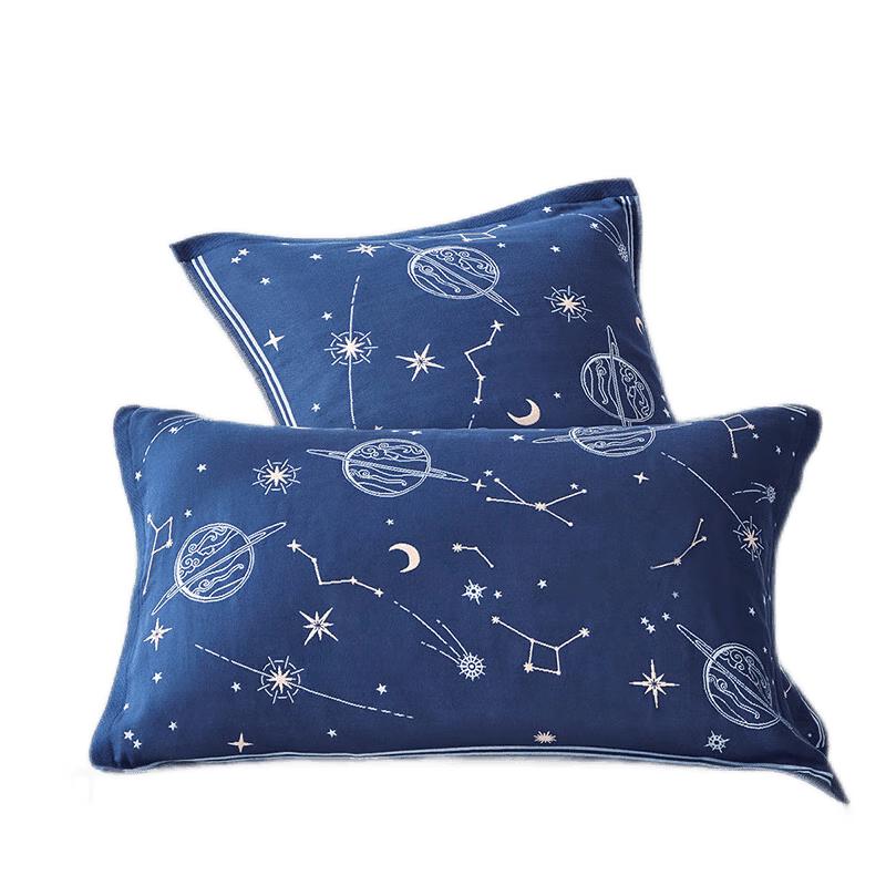 Luolai A-Grade Pure Cotton Pillow Towel 50x80cm
