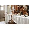 Serviettes de table - Soline - Blanc - 100% Lin - 40x40 cm - OEKO-TEX