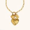 Dingran Hot Selling Fashion Personality Stainless Steel Pendant Irregular Chain Necklace