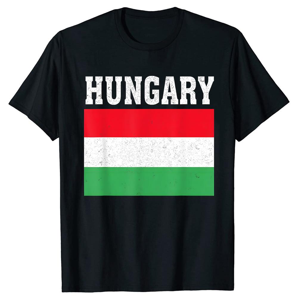 

Hungary Flag National Roots Souvenir T-shirts Men Casual Tshirt 100% Cotton Loose Oversized Crewneck Collar Hip Hop T Shirt -... 5XL різнокольоровий