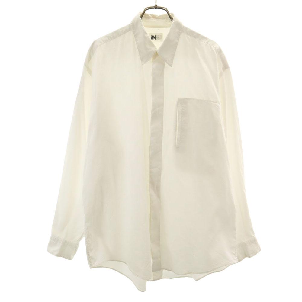 MIYAKE DESIGN STUDIO 90s Old Long sleeve shirt white Men's Used