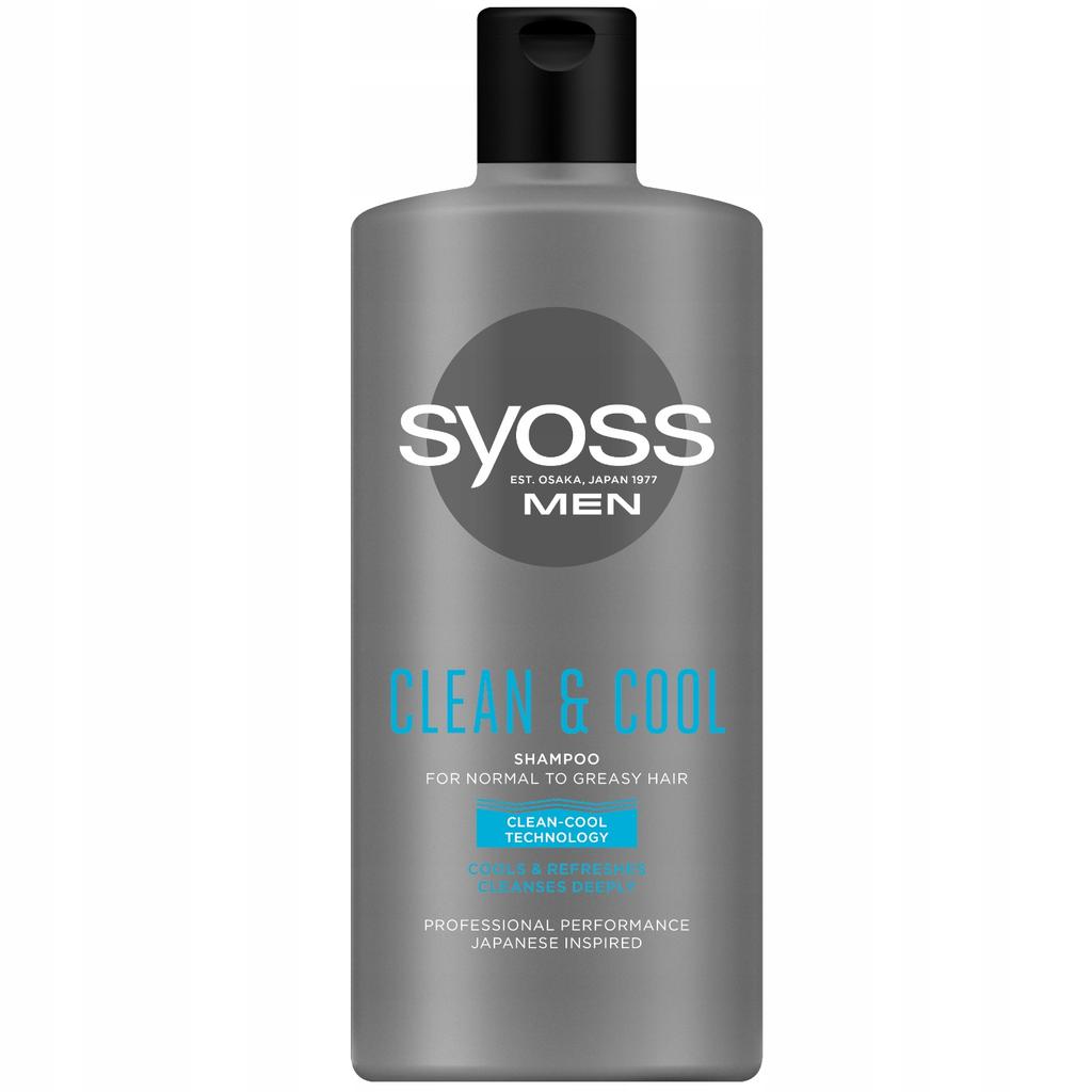 Syoss Men Intense Clean Shampoo For Normal And Oily Hair