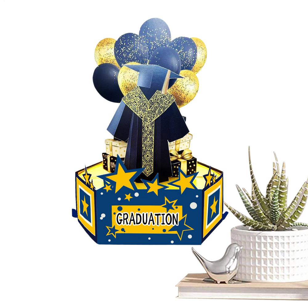 Graduation Cards 2026 3D Graduate Greetings Graduate Congratulations Card For High School College Ceremony Parties Dinners