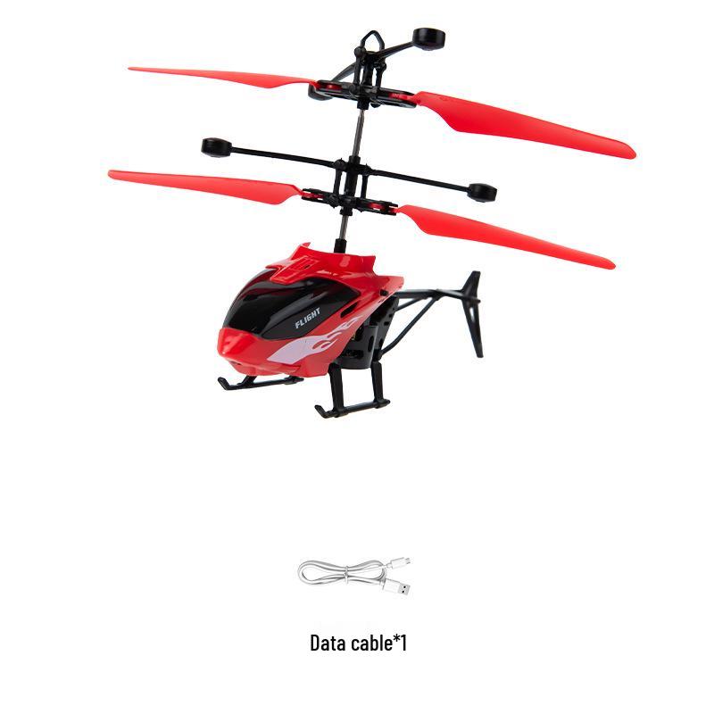 Gesture-Controlled Helicopter Toy for Kids - Novelty Sensing Airplane