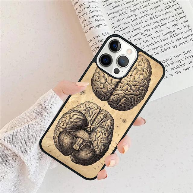 Human Heart Anatomy Phone Case For For iPhone 17 Air 16 15 11 12 13 14 Pro Ma Plus coque