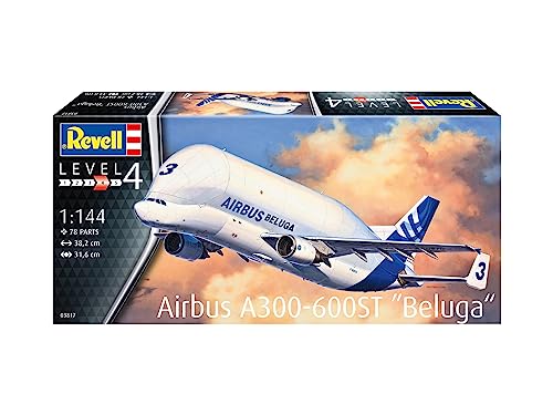 German Revell 1/144 Airbus A300-600ST Beluga Plastic Model Kit 03817