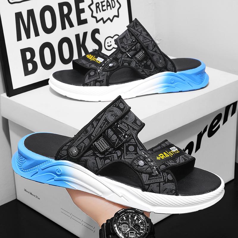 Fashion Men's Sandals Slip On Slippers Light Comfy Outdoor Men Shoes High Quality Designers Loafers Casual Beach Man Slippers