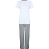 Towel City Womens/Ladies Heather Long Pyjama Set