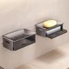 Punch-Free Space Aluminum Wall-Mounted Soap Dish