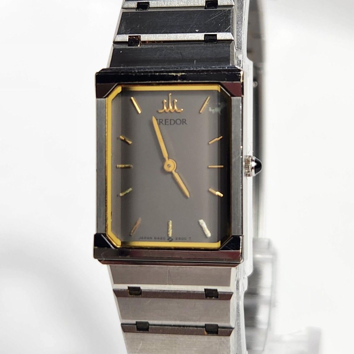 Used Seiko Credor Rectangular Dress Watch Ladies Watch Working Item SEIKO