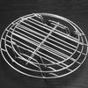 1pc Steel BBQ Rack Air Fryer Grill Pan Kitchen BBQ Roasting Baking Skewers Tray Replacement Tray Multifunctional Grill U6F7