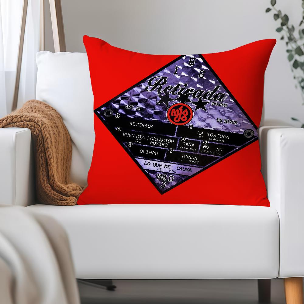 Singer M-Milo J La Vida Era M S Corta Pillow Case Applicable Space For Guest Rooms Interiors Cars Office House Decoration