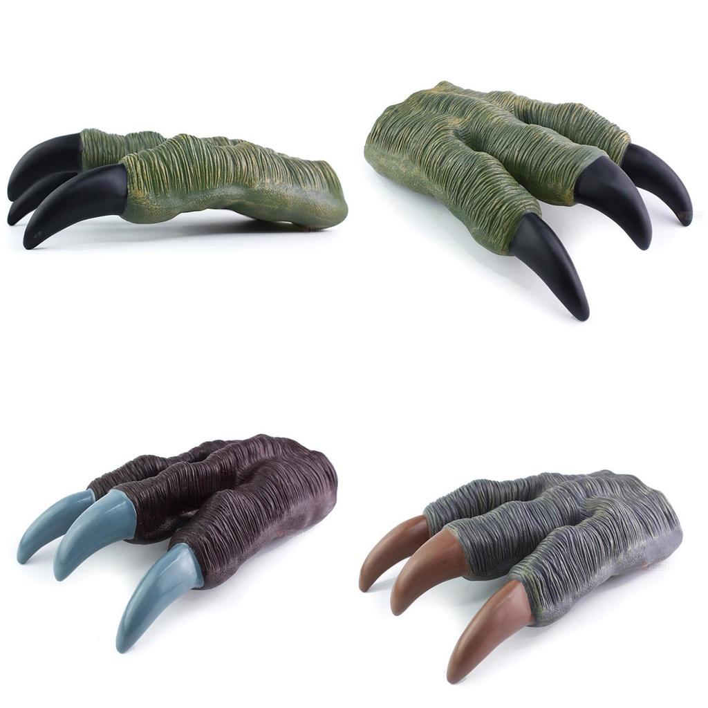 Jurassic Dinosaur Claw Toy T-rex Glove Puppet With Realistic Soft Rubber Claws