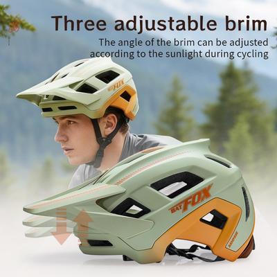 Adjustable Visor Mountain Bike Helmet Adults Unisex Half Cycling Safety Gear PC EPS Construction