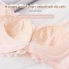 Tangge Mulberry Silk Lace Bra: Light, Cloud-Like Comfort, Sexy Lace, No Steel Ring, Padded Bottom for Support.