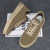 Frühling Neue Flache Sohle Freizeitschuhe Herren Britischer Stil Retro Low Top Board Schuhe Mode Vielseitig Urlaub Rutschfest Sportschuhe