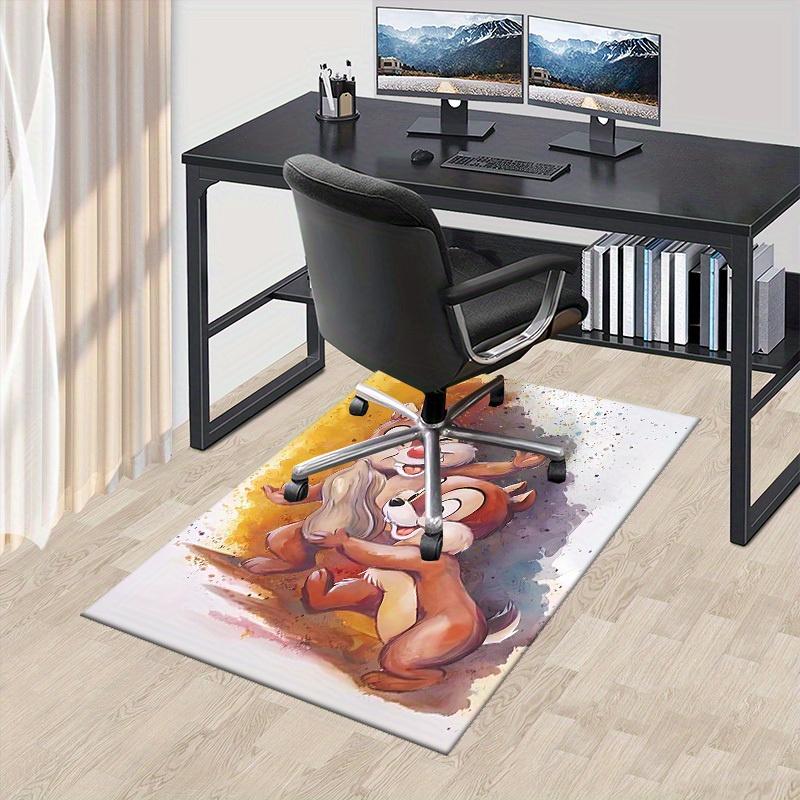1pc,Home Decor Rug, Office Carpet, Chair Pad, Outdoor Mat, Gift Idea - Cute Squirrel Friends DesignL011